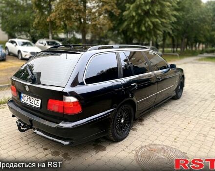 Черный БМВ 5 Серия, объемом двигателя 2.5 л и пробегом 357 тыс. км за 3000 $, фото 2 на Automoto.ua