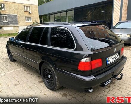 Черный БМВ 5 Серия, объемом двигателя 2.5 л и пробегом 357 тыс. км за 3000 $, фото 1 на Automoto.ua