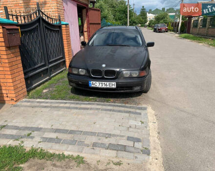 Черный БМВ 5 Серия, объемом двигателя 1.99 л и пробегом 369 тыс. км за 3150 $, фото 2 на Automoto.ua