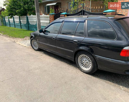 Черный БМВ 5 Серия, объемом двигателя 1.99 л и пробегом 369 тыс. км за 3150 $, фото 1 на Automoto.ua