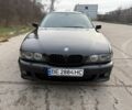 Черный БМВ 5 Серия, объемом двигателя 3 л и пробегом 350 тыс. км за 4300 $, фото 1 на Automoto.ua