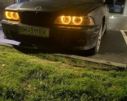 Черный БМВ 5 Серия, объемом двигателя 2 л и пробегом 123 тыс. км за 3800 $, фото 1 на Automoto.ua