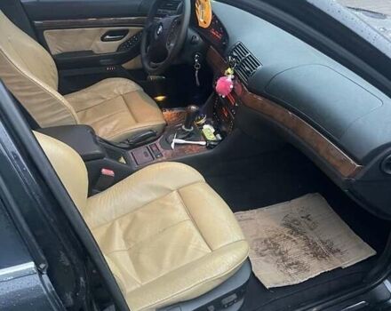 Черный БМВ 5 Серия, объемом двигателя 2.5 л и пробегом 380 тыс. км за 4499 $, фото 8 на Automoto.ua