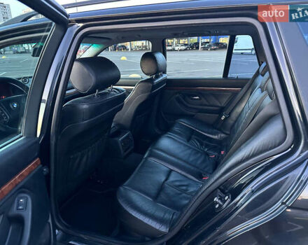 Черный БМВ 5 Серия, объемом двигателя 3 л и пробегом 550 тыс. км за 5350 $, фото 21 на Automoto.ua