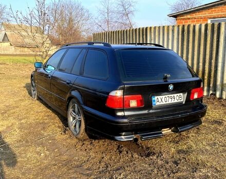 Черный БМВ 5 Серия, объемом двигателя 2.9 л и пробегом 482 тыс. км за 4500 $, фото 1 на Automoto.ua