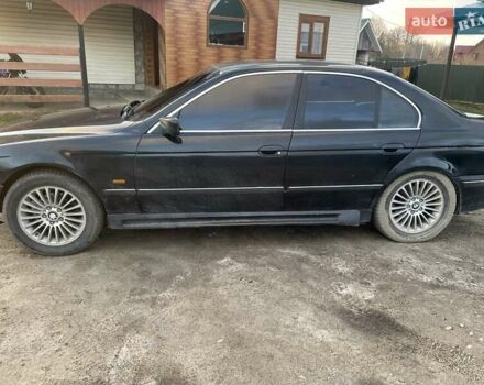 Чорний БМВ 5 Серія, об'ємом двигуна 2 л та пробігом 390 тис. км за 3350 $, фото 1 на Automoto.ua