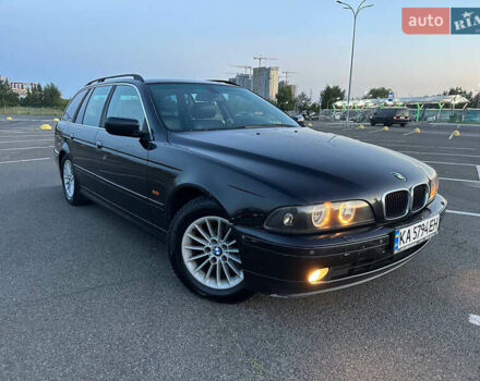 Черный БМВ 5 Серия, объемом двигателя 3 л и пробегом 550 тыс. км за 5350 $, фото 1 на Automoto.ua
