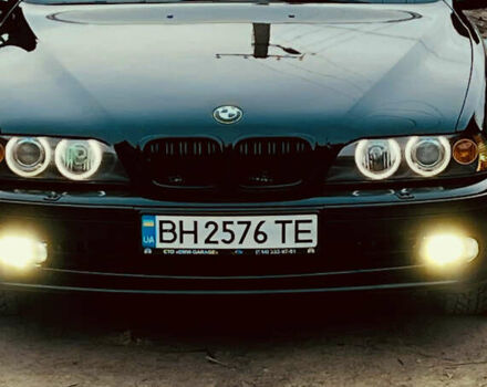 Черный БМВ 5 Серия, объемом двигателя 2.5 л и пробегом 440 тыс. км за 6300 $, фото 4 на Automoto.ua