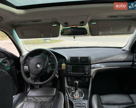 Черный БМВ 5 Серия, объемом двигателя 2.93 л и пробегом 347 тыс. км за 7000 $, фото 7 на Automoto.ua