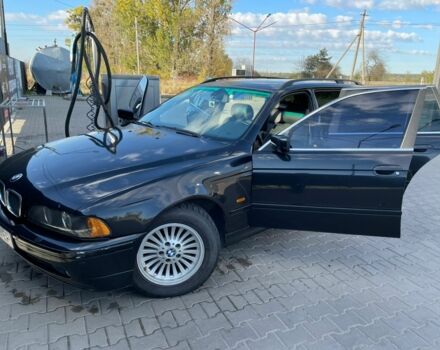 Черный БМВ 5 Серия, объемом двигателя 2.5 л и пробегом 314 тыс. км за 5500 $, фото 4 на Automoto.ua