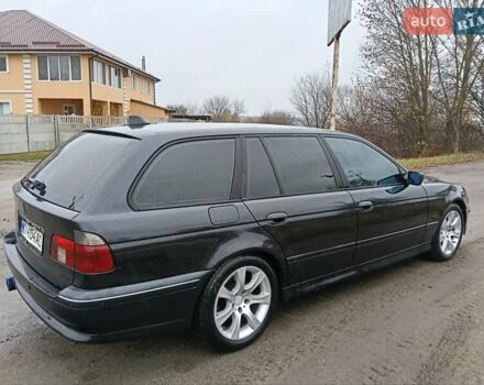 Черный БМВ 5 Серия, объемом двигателя 2.5 л и пробегом 400 тыс. км за 4400 $, фото 5 на Automoto.ua