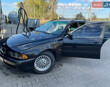 Черный БМВ 5 Серия, объемом двигателя 2.5 л и пробегом 314 тыс. км за 5500 $, фото 3 на Automoto.ua