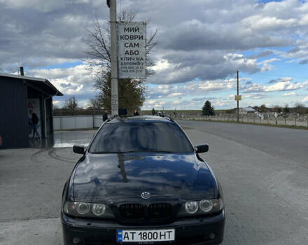 Черный БМВ 5 Серия, объемом двигателя 2.5 л и пробегом 327 тыс. км за 4700 $, фото 1 на Automoto.ua