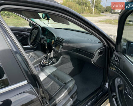 Черный БМВ 5 Серия, объемом двигателя 2.93 л и пробегом 347 тыс. км за 7000 $, фото 6 на Automoto.ua