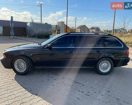 Черный БМВ 5 Серия, объемом двигателя 2.5 л и пробегом 314 тыс. км за 5500 $, фото 2 на Automoto.ua