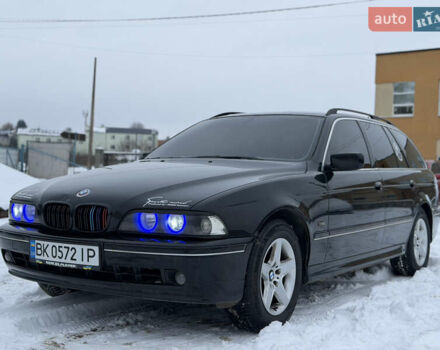 Черный БМВ 5 Серия, объемом двигателя 2.5 л и пробегом 250 тыс. км за 4600 $, фото 6 на Automoto.ua