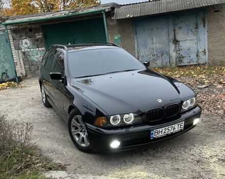 Черный БМВ 5 Серия, объемом двигателя 2.5 л и пробегом 440 тыс. км за 6300 $, фото 9 на Automoto.ua