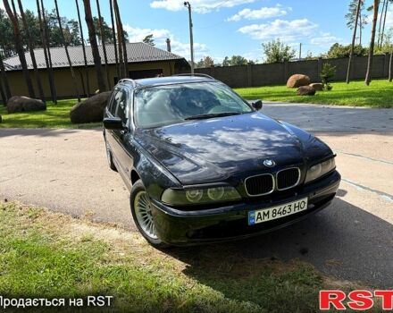 Черный БМВ 5 Серия, объемом двигателя 2.5 л и пробегом 387 тыс. км за 4000 $, фото 4 на Automoto.ua