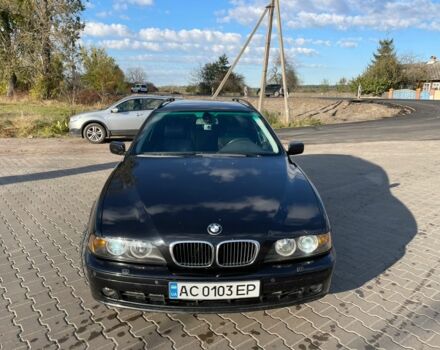 Черный БМВ 5 Серия, объемом двигателя 2.5 л и пробегом 314 тыс. км за 5500 $, фото 7 на Automoto.ua
