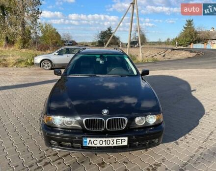 Черный БМВ 5 Серия, объемом двигателя 2.5 л и пробегом 314 тыс. км за 5500 $, фото 6 на Automoto.ua