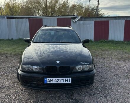 Чорний БМВ 5 Серія, об'ємом двигуна 2.9 л та пробігом 343 тис. км за 4500 $, фото 1 на Automoto.ua