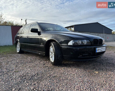 Чорний БМВ 5 Серія, об'ємом двигуна 2.93 л та пробігом 343 тис. км за 4500 $, фото 4 на Automoto.ua