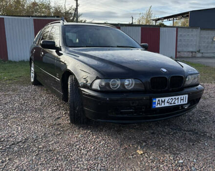 Чорний БМВ 5 Серія, об'ємом двигуна 2.93 л та пробігом 343 тис. км за 4500 $, фото 3 на Automoto.ua