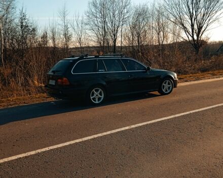 Черный БМВ 5 Серия, объемом двигателя 2.2 л и пробегом 313 тыс. км за 2600 $, фото 1 на Automoto.ua