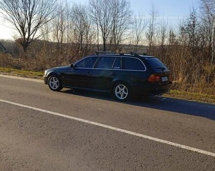 Черный БМВ 5 Серия, объемом двигателя 2.2 л и пробегом 313 тыс. км за 3200 $, фото 2 на Automoto.ua