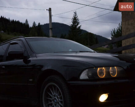 Черный БМВ 5 Серия, объемом двигателя 2.93 л и пробегом 350 тыс. км за 4600 $, фото 4 на Automoto.ua