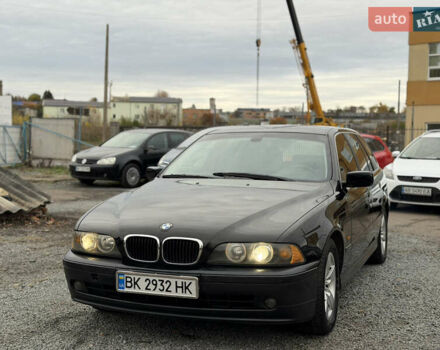 Чорний БМВ 5 Серія, об'ємом двигуна 2.5 л та пробігом 350 тис. км за 5200 $, фото 1 на Automoto.ua
