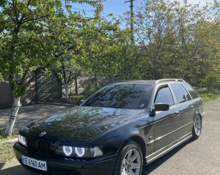 Черный БМВ 5 Серия, объемом двигателя 2.5 л и пробегом 409 тыс. км за 5000 $, фото 1 на Automoto.ua