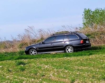 Черный БМВ 5 Серия, объемом двигателя 2.2 л и пробегом 313 тыс. км за 3200 $, фото 1 на Automoto.ua