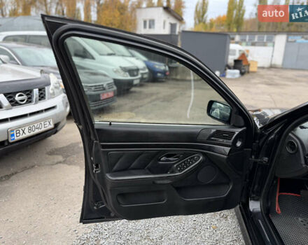 Чорний БМВ 5 Серія, об'ємом двигуна 2.5 л та пробігом 350 тис. км за 5200 $, фото 61 на Automoto.ua