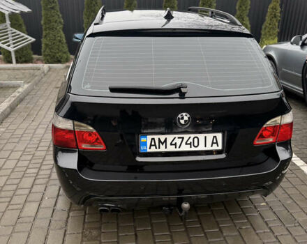 Черный БМВ 5 Серия, объемом двигателя 2.99 л и пробегом 330 тыс. км за 9100 $, фото 4 на Automoto.ua