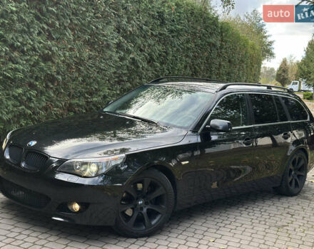Черный БМВ 5 Серия, объемом двигателя 3 л и пробегом 400 тыс. км за 7400 $, фото 3 на Automoto.ua