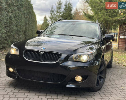 Черный БМВ 5 Серия, объемом двигателя 3 л и пробегом 400 тыс. км за 7400 $, фото 1 на Automoto.ua