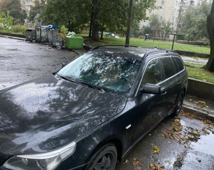 Черный БМВ 5 Серия, объемом двигателя 3 л и пробегом 330 тыс. км за 6600 $, фото 2 на Automoto.ua