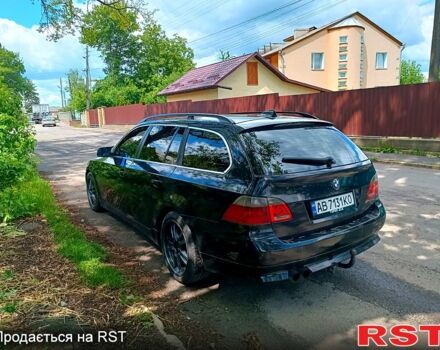Черный БМВ 5 Серия, объемом двигателя 2.5 л и пробегом 320 тыс. км за 6800 $, фото 2 на Automoto.ua