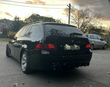 Черный БМВ 5 Серия, объемом двигателя 3 л и пробегом 340 тыс. км за 8200 $, фото 3 на Automoto.ua