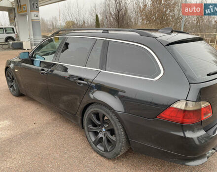 Чорний БМВ 5 Серія, об'ємом двигуна 3 л та пробігом 404 тис. км за 8000 $, фото 2 на Automoto.ua