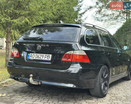 Черный БМВ 5 Серия, объемом двигателя 3 л и пробегом 400 тыс. км за 7400 $, фото 12 на Automoto.ua