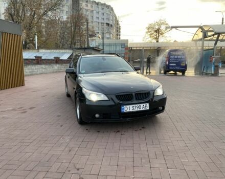 Черный БМВ 5 Серия, объемом двигателя 2.5 л и пробегом 276 тыс. км за 6150 $, фото 2 на Automoto.ua