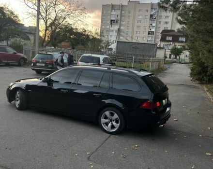 Черный БМВ 5 Серия, объемом двигателя 3 л и пробегом 340 тыс. км за 8200 $, фото 1 на Automoto.ua