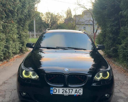 Черный БМВ 5 Серия, объемом двигателя 2.99 л и пробегом 350 тыс. км за 7800 $, фото 1 на Automoto.ua