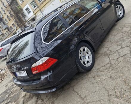 Черный БМВ 5 Серия, объемом двигателя 3 л и пробегом 380 тыс. км за 6500 $, фото 6 на Automoto.ua