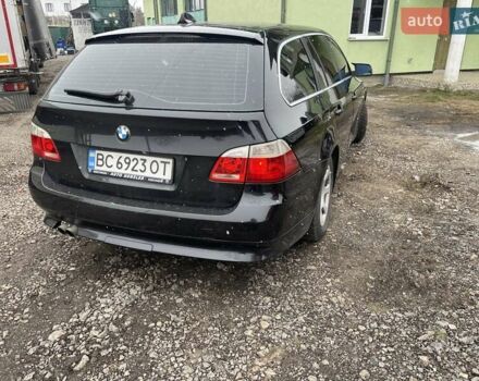 Черный БМВ 5 Серия, объемом двигателя 2.5 л и пробегом 360 тыс. км за 8500 $, фото 2 на Automoto.ua
