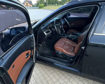 Черный БМВ 5 Серия, объемом двигателя 2.5 л и пробегом 356 тыс. км за 7500 $, фото 9 на Automoto.ua