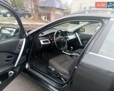 Черный БМВ 5 Серия, объемом двигателя 2.5 л и пробегом 266 тыс. км за 8700 $, фото 1 на Automoto.ua
