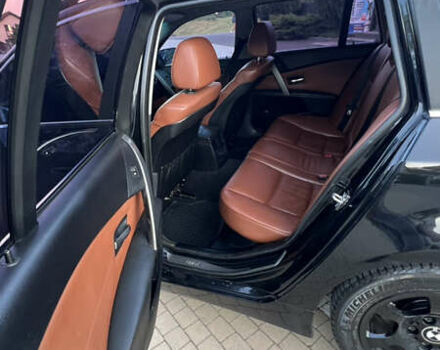 Черный БМВ 5 Серия, объемом двигателя 2.5 л и пробегом 356 тыс. км за 7500 $, фото 6 на Automoto.ua